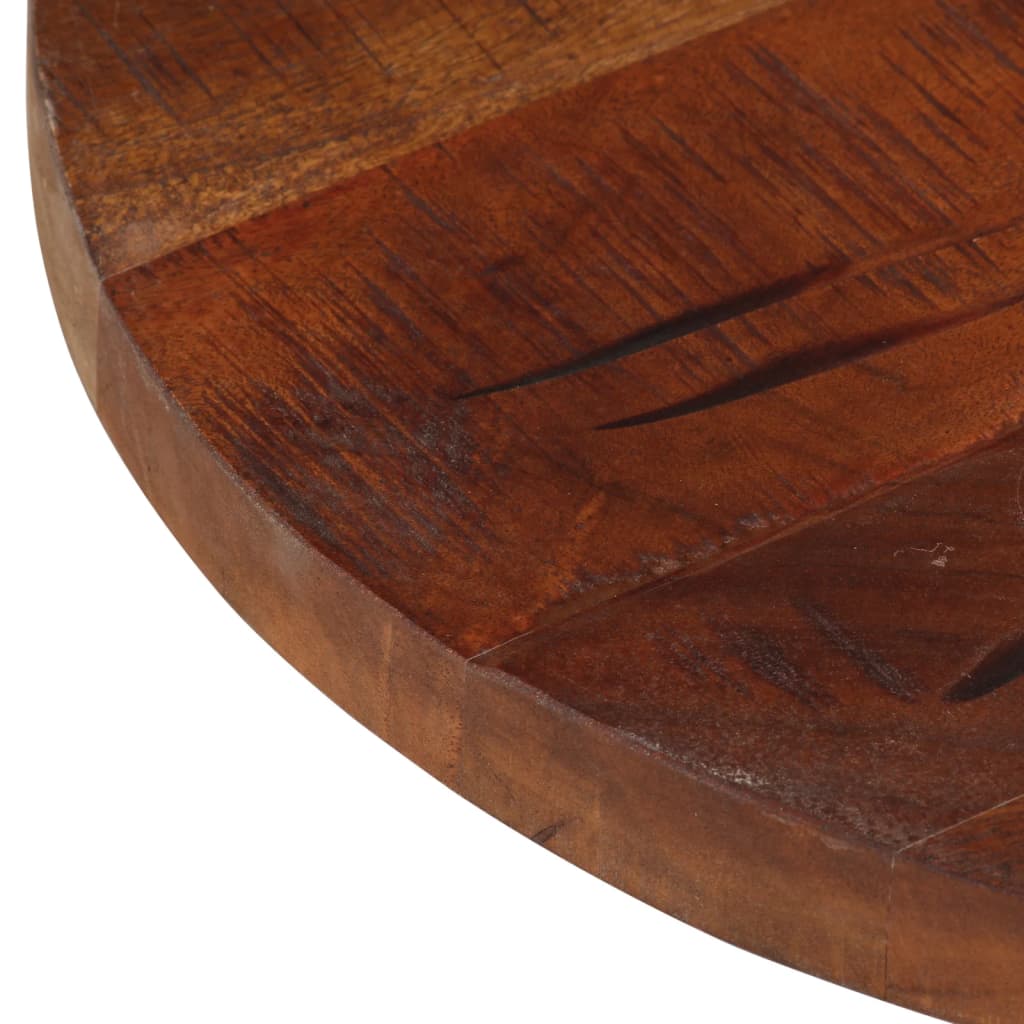 vidaXL Table Top Ø 40x2.5 cm Round Solid Wood Reclaimed