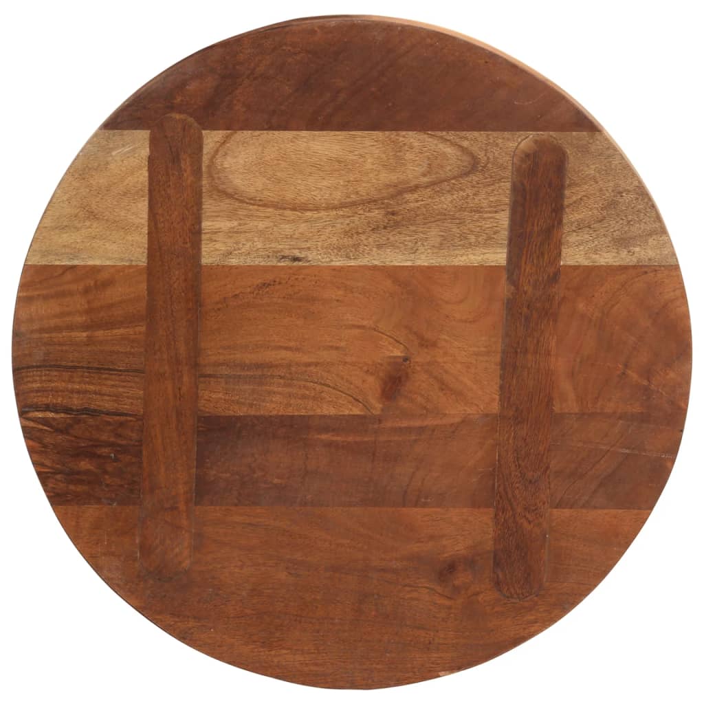 vidaXL Table Top Ø 40x3.8 cm Round Solid Wood Reclaimed