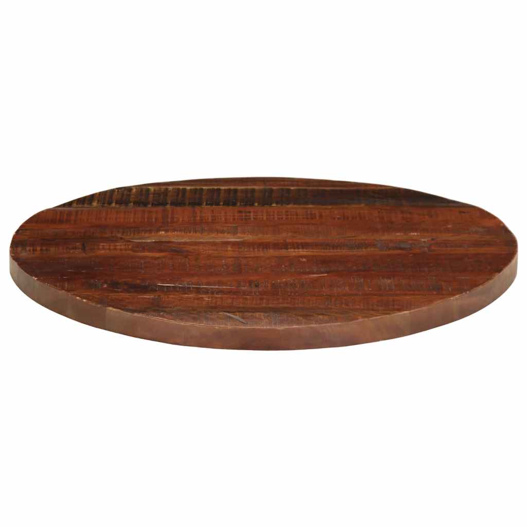 Table Top Ø 90x3.8 cm Round Solid Wood Reclaimed