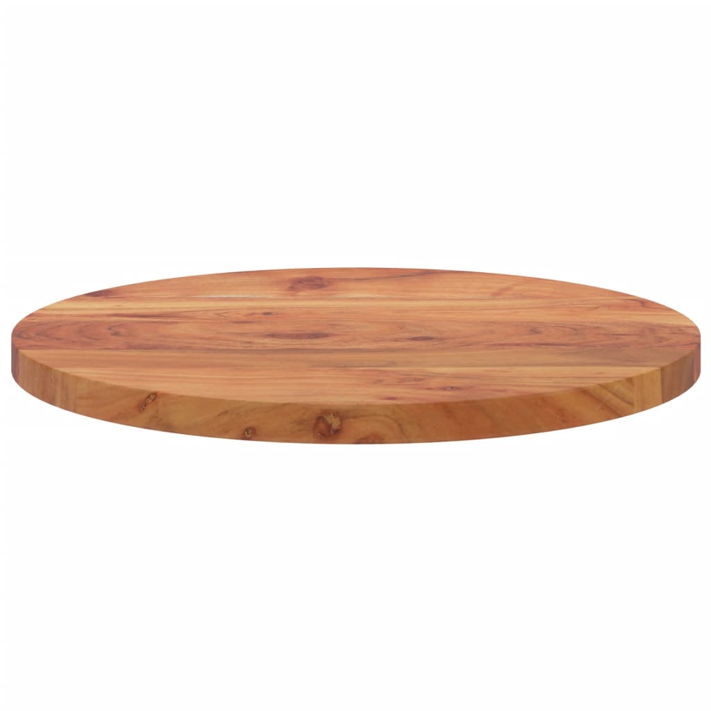 vidaXL Table Top Ø40x2.5 cm Round Solid Wood Acacia