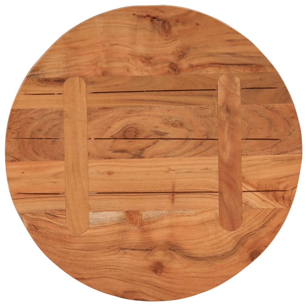 vidaXL Table Top Ø40x2.5 cm Round Solid Wood Acacia