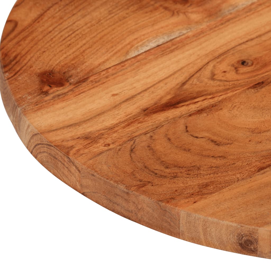 vidaXL Table Top Ø40x2.5 cm Round Solid Wood Acacia