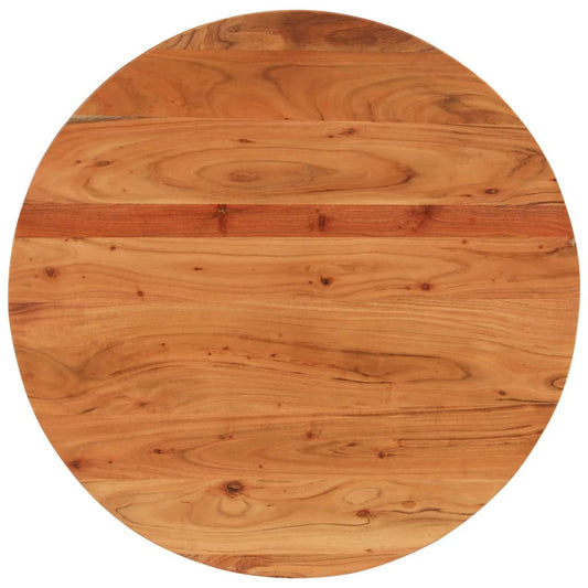 vidaXL Table Top Ø90x3.8 cm Round Solid Wood Acacia