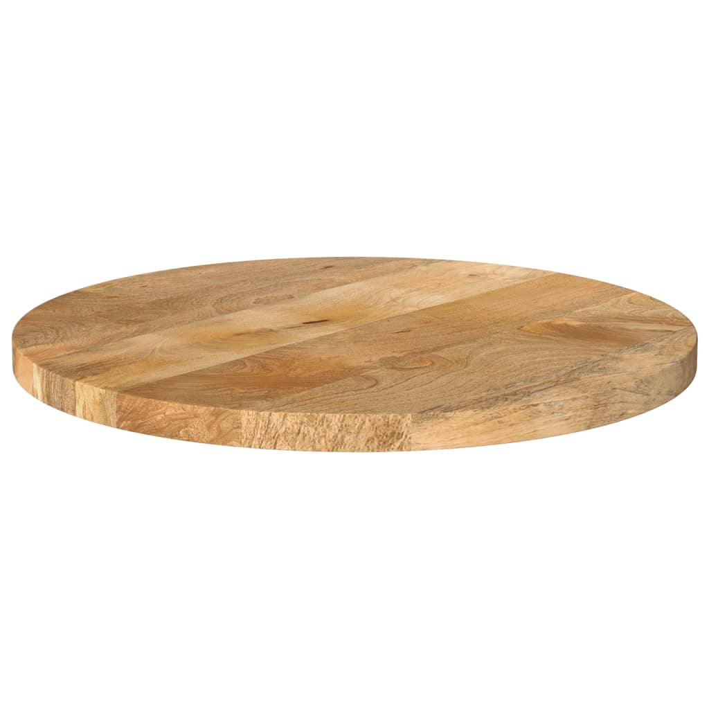 vidaXL Table Top Ø 40x2.5 cm Round Solid Wood Mango