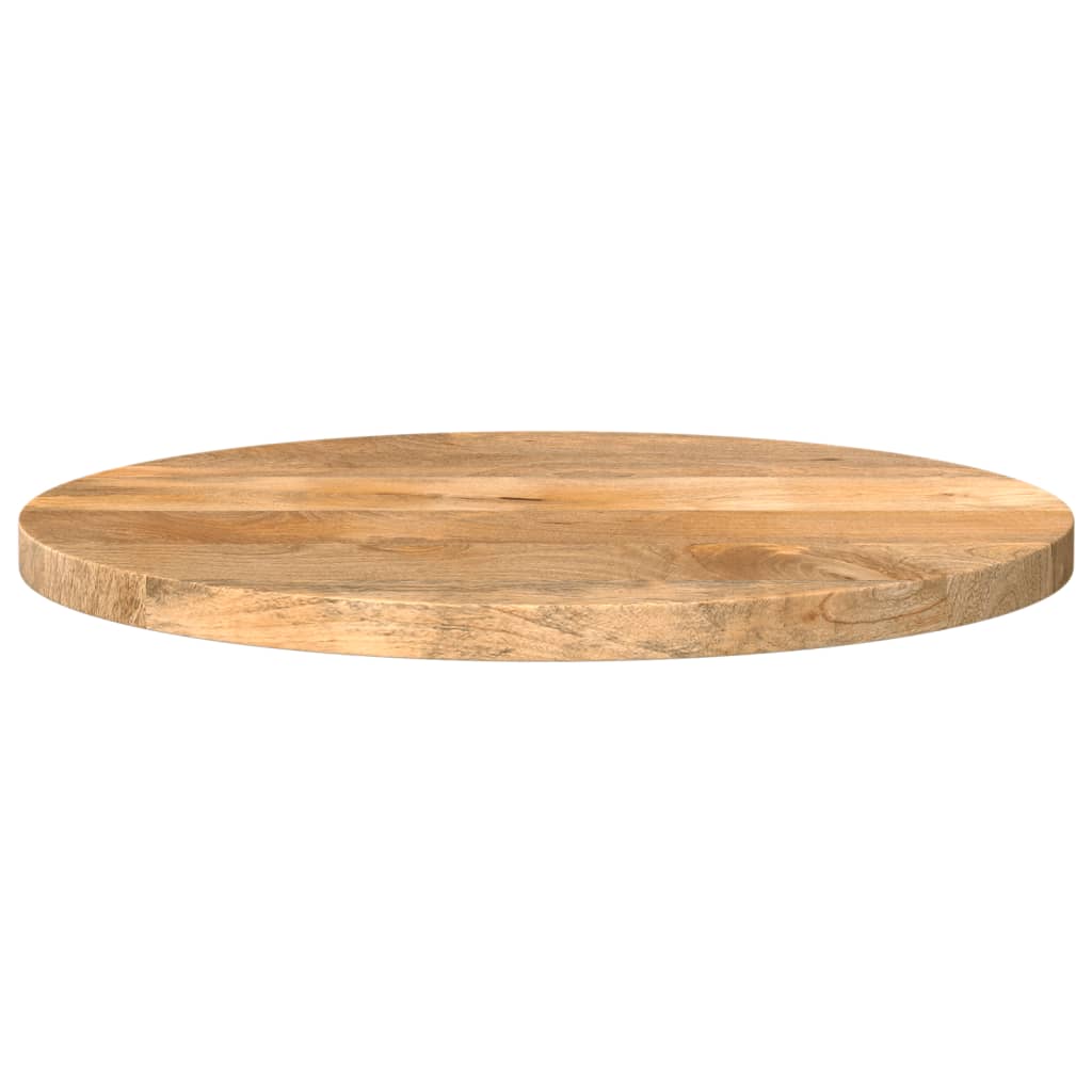 vidaXL Table Top Ø 40x3.8 cm Round Solid Wood Mango