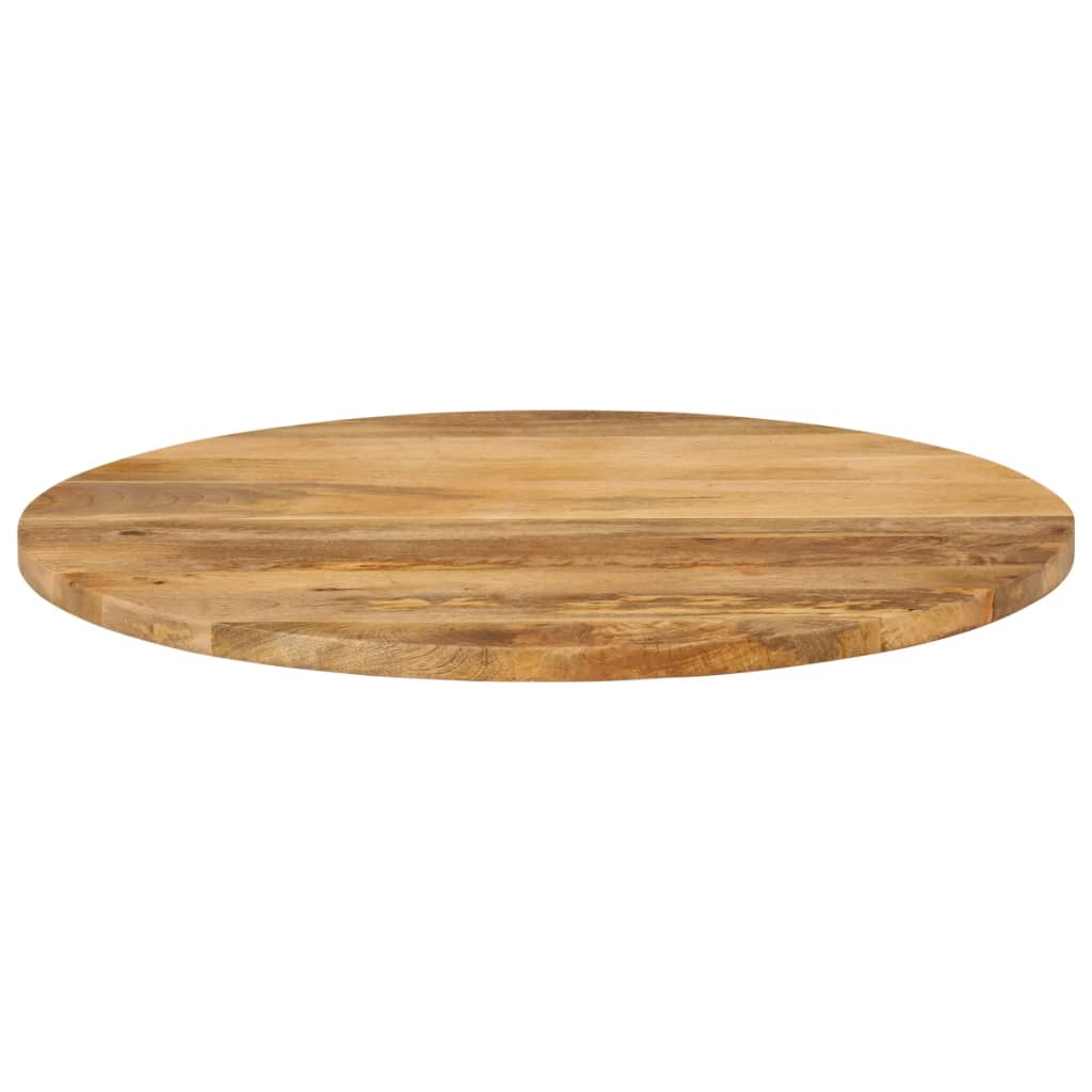 vidaXL Table Top Ø 70x2.5 cm Round Solid Wood Mango