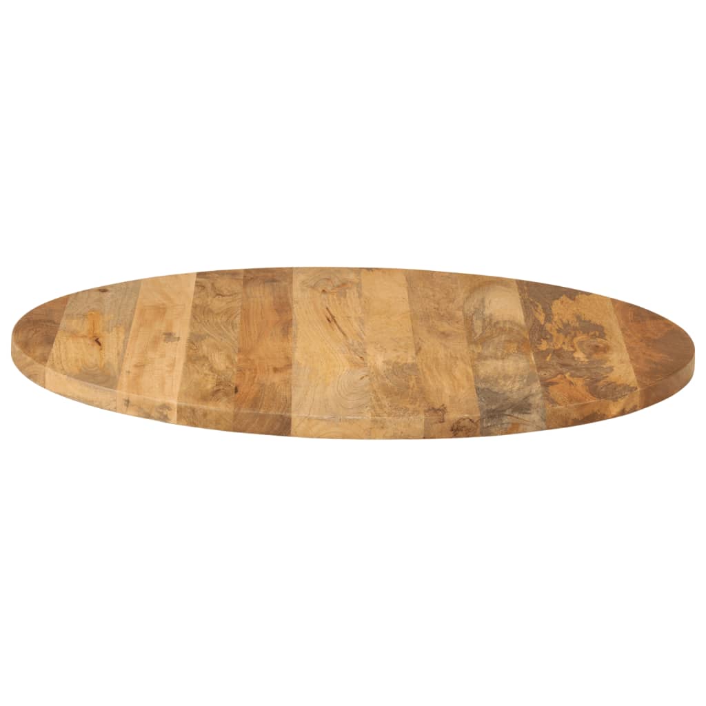 vidaXL Table Top Ø 70x2.5 cm Round Solid Wood Mango