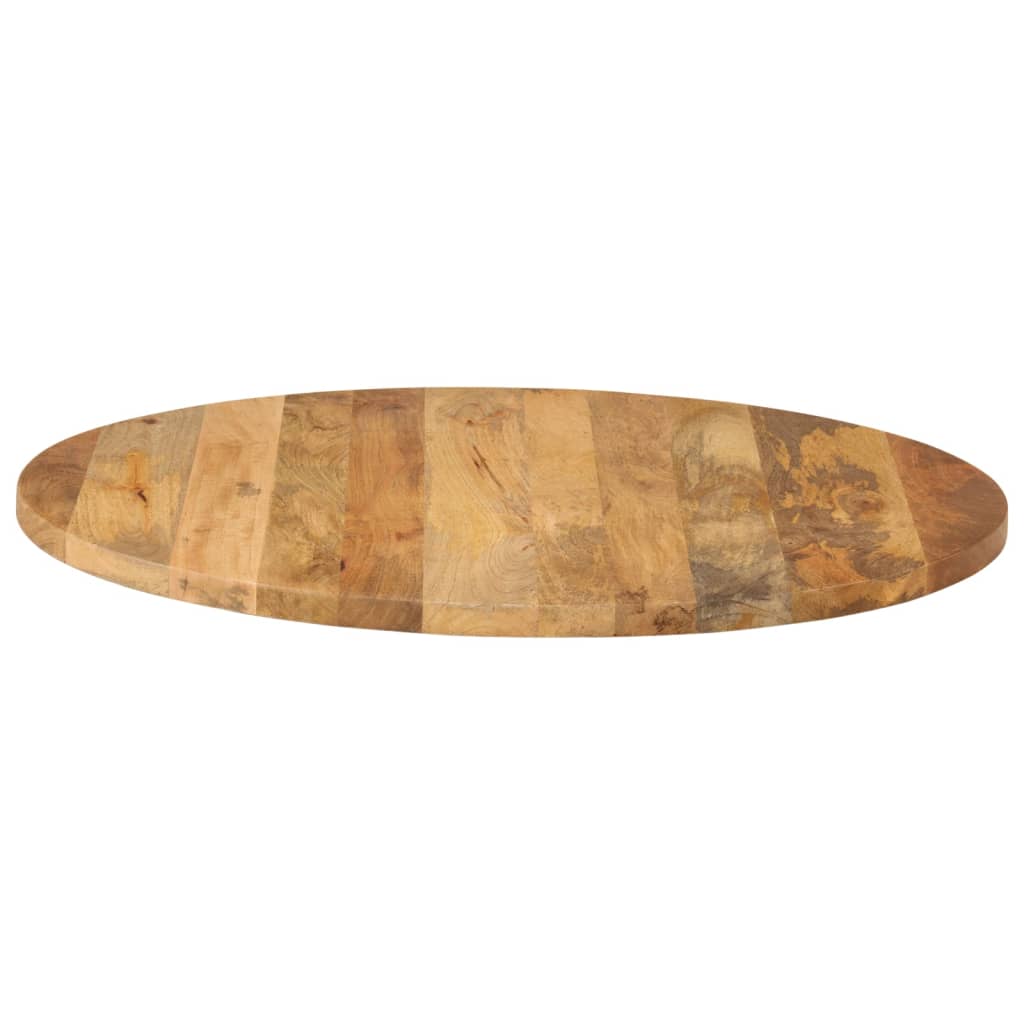 vidaXL Table Top Ø 70x3.8 cm Round Solid Wood Mango