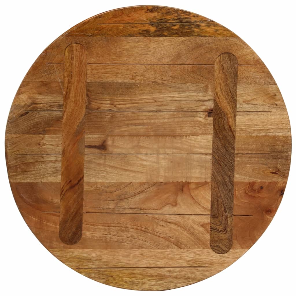 vidaXL Table Top Ø 40x2.5 cm Round Solid Wood Mango