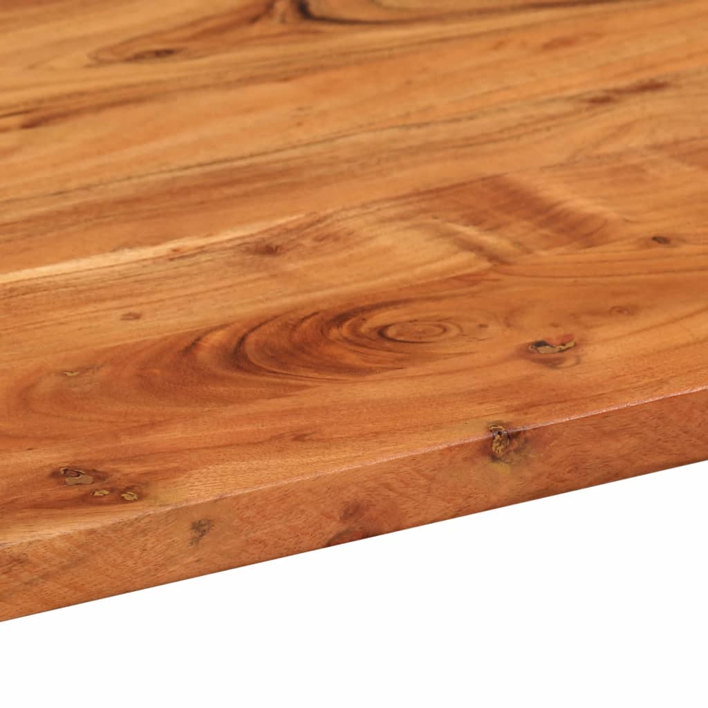 vidaXL Table Top 90x40x2.5 cm Oval Solid Wood Acacia