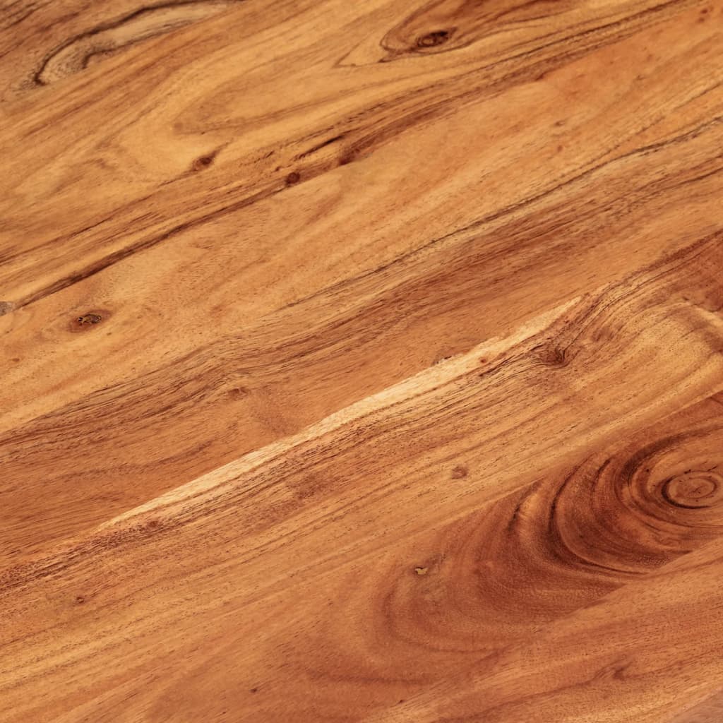 vidaXL Table Top 110x40x2.5 cm Oval Solid Wood Acacia