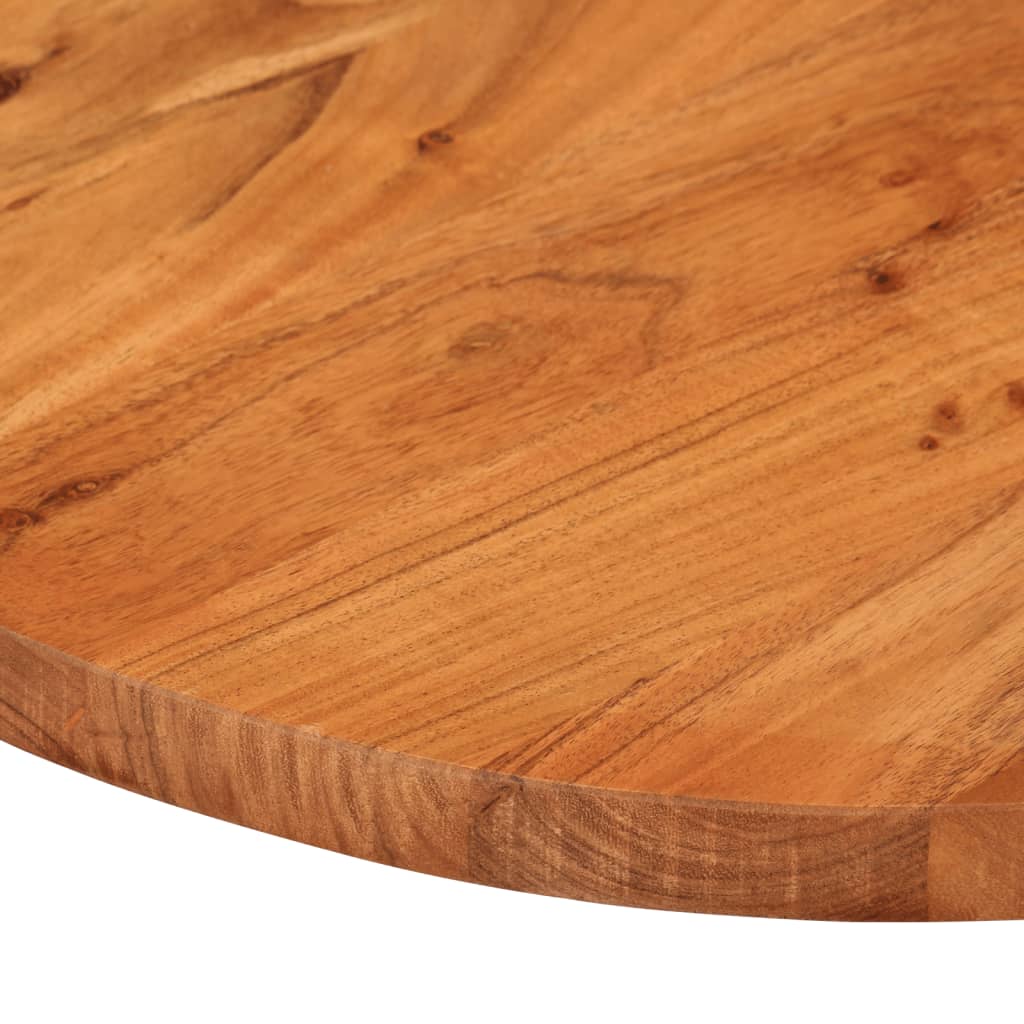 vidaXL Table Top 80x40x3.8 cm Oval Solid Wood Acacia