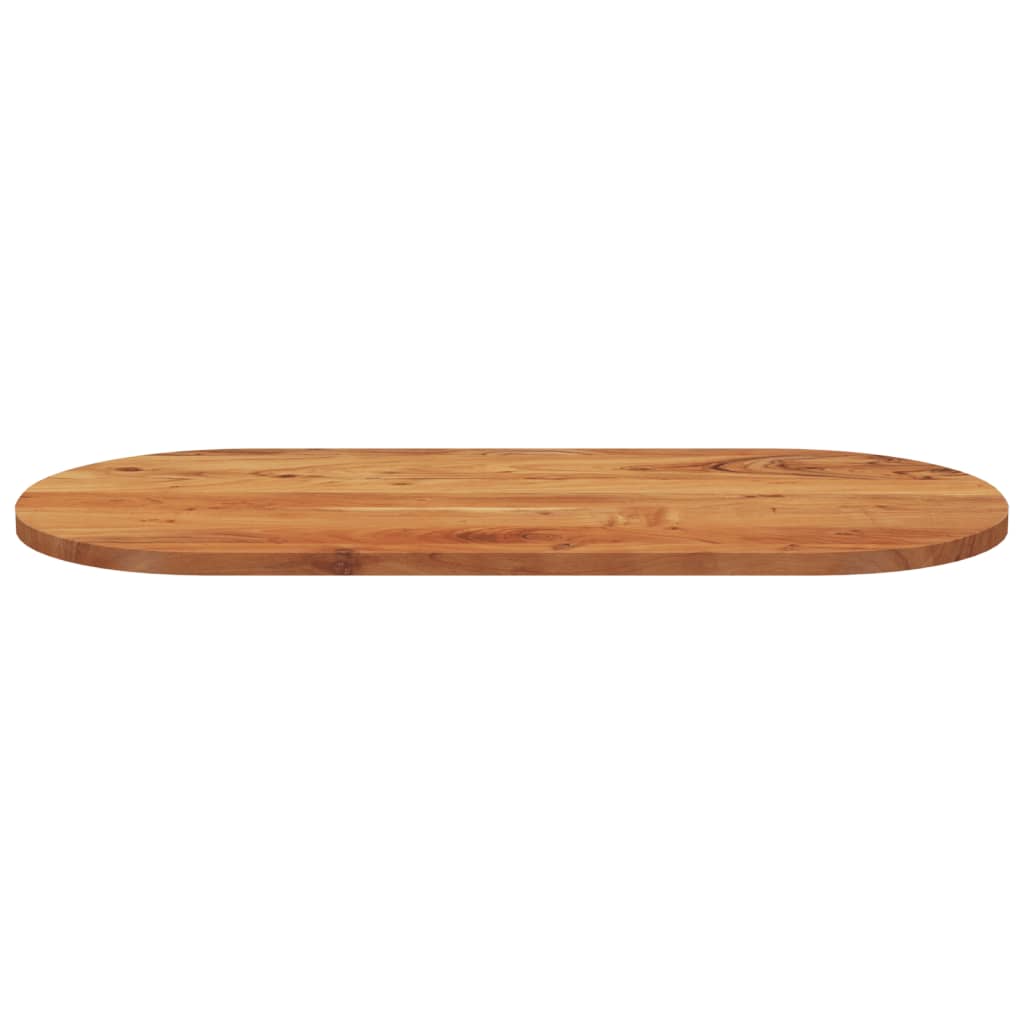 vidaXL Table Top 90x40x3.8 cm Oval Solid Wood Acacia