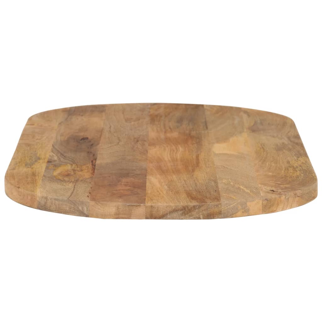 Table Top 140x50x2.5 cm Oval Solid Wood Mango