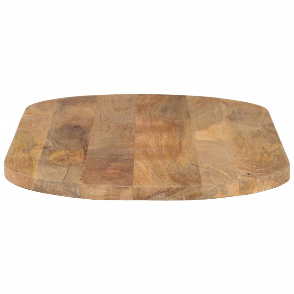 Table Top 90x40x3.8 cm Oval Solid Wood Mango