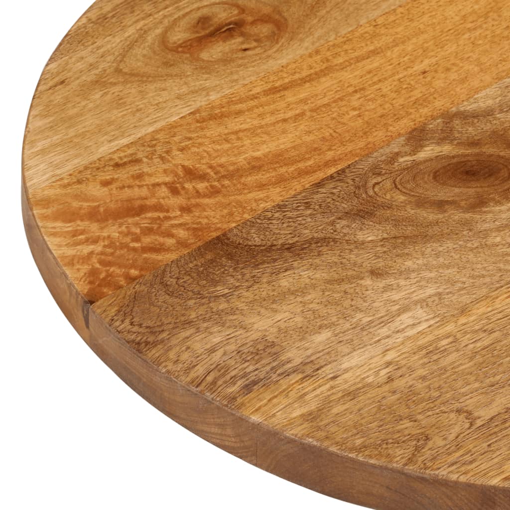 vidaXL Table Top 80x40x2.5 cm Oval Solid Wood Mango