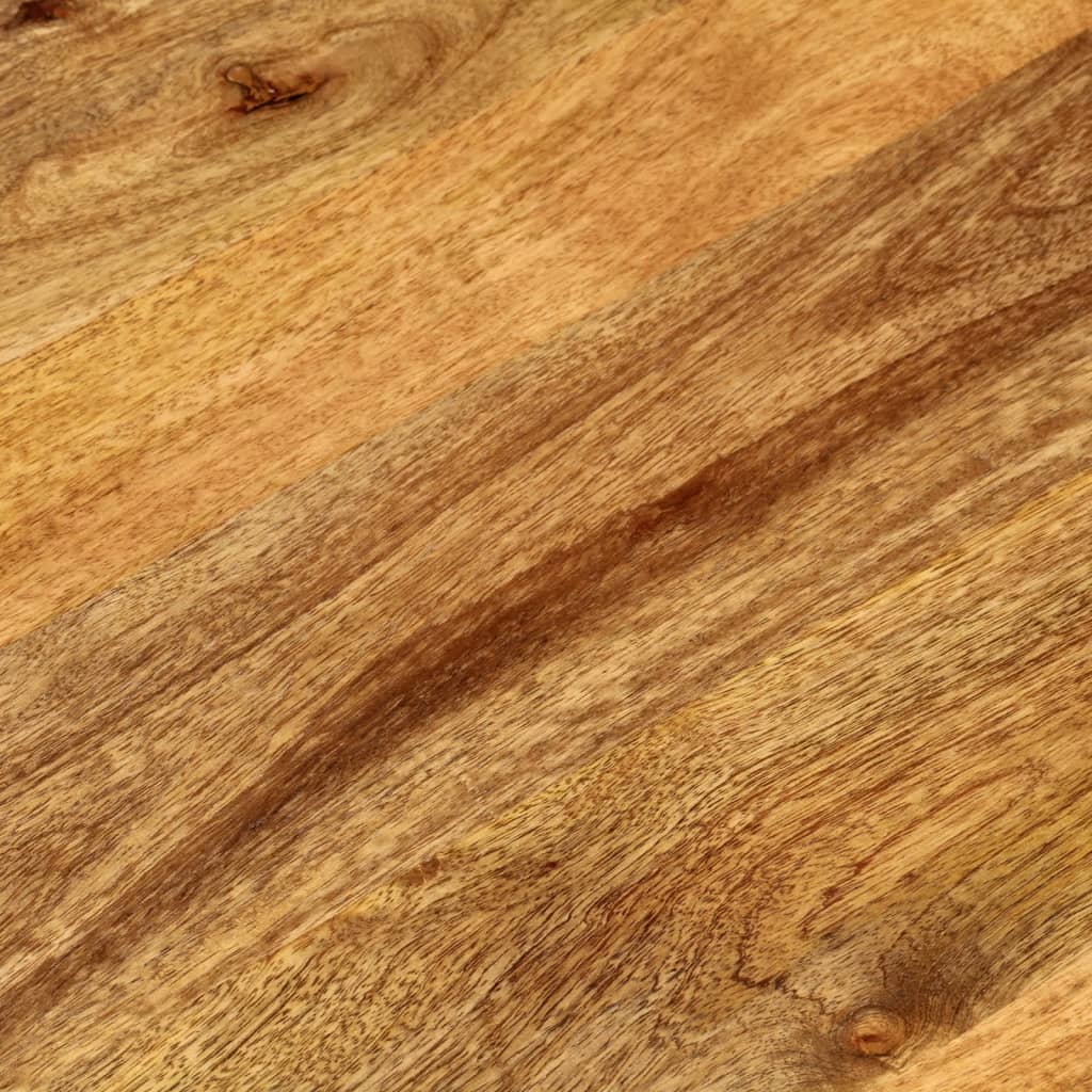 Table Top 120x60x2.5 cm Oval Solid Wood Mango