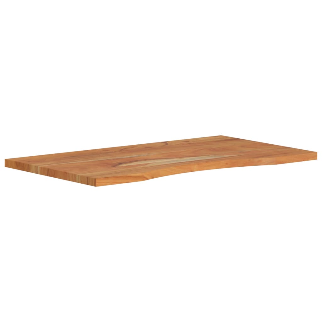 vidaXL Desk Top 80x50x2.5 cm Rectangular Solid Wood Acacia