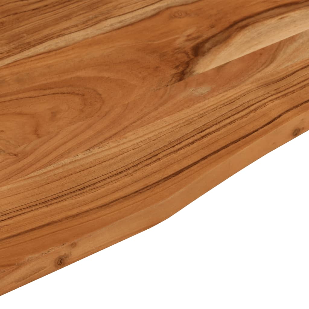 vidaXL Desk Top 90x50x2.5 cm Rectangular Solid Wood Acacia