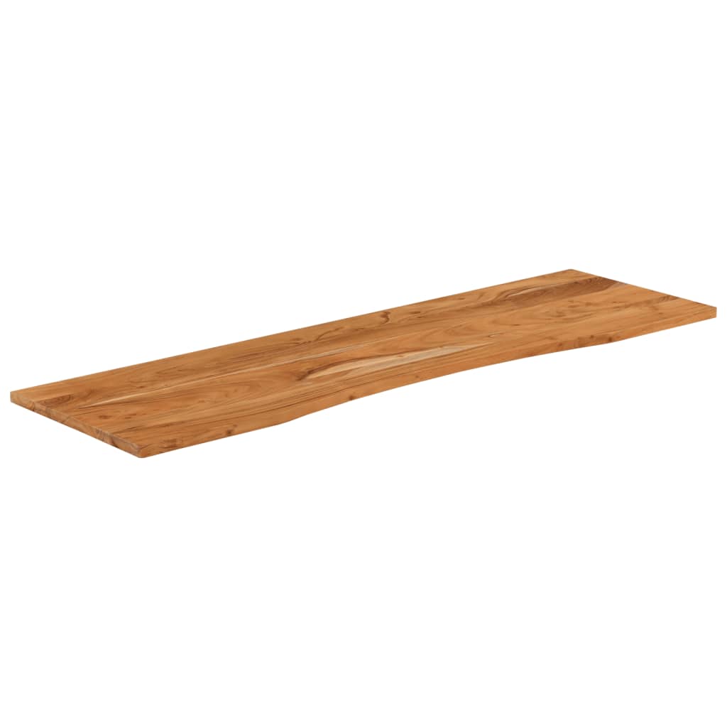 vidaXL Desk Top 140x50x2.5 cm Rectangular Solid Wood Acacia