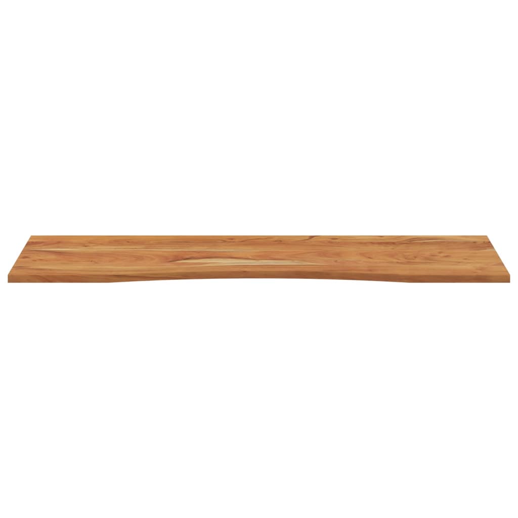 vidaXL Desk Top 140x50x2.5 cm Rectangular Solid Wood Acacia