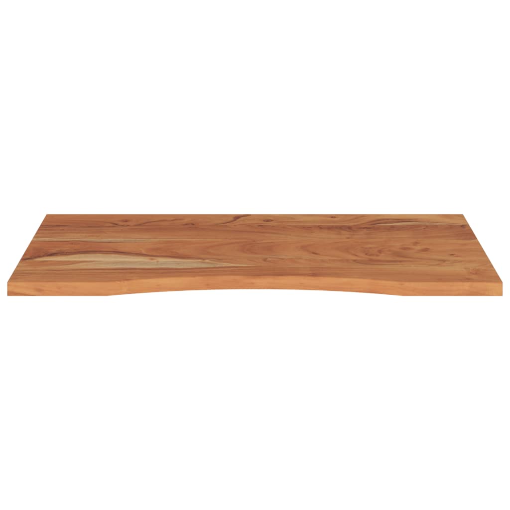 vidaXL Desk Top 80x60x2.5 cm Rectangular Solid Wood Acacia