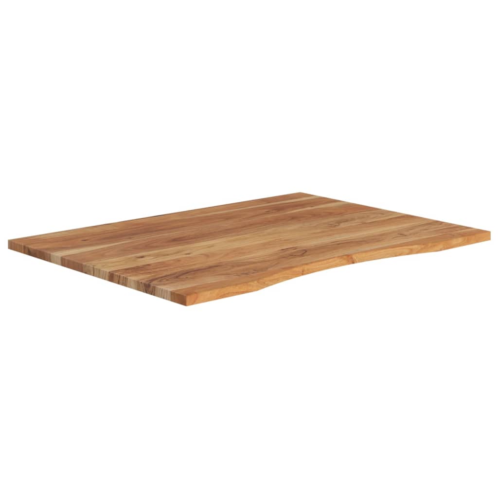 vidaXL Desk Top 100x80x2.5 cm Rectangular Solid Wood Acacia