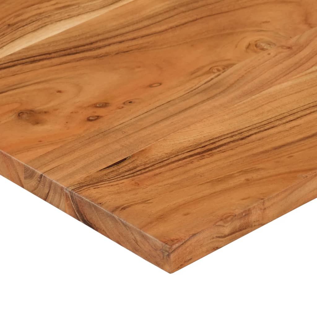 Desk Top 110x80x2.5 cm Rectangular Solid Wood Acacia