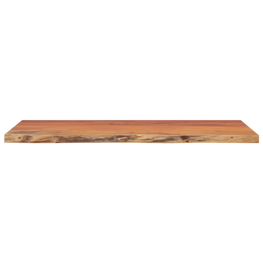 vidaXL Table Top 80x40x2.5 cm Rectangular Solid Wood Acacia Live Edge