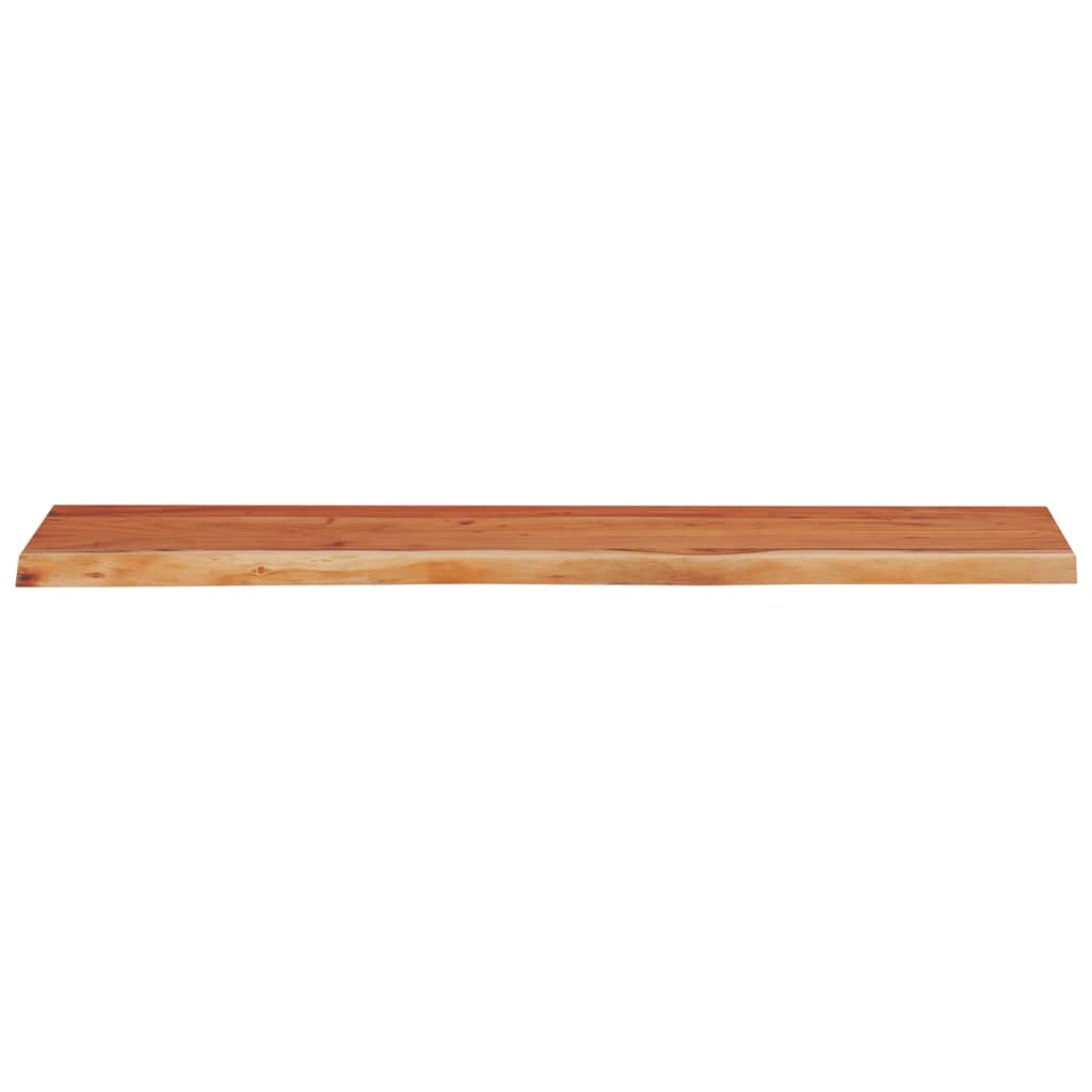 vidaXL Table Top 140x40x2.5 cm Rectangular Solid Wood Acacia Live Edge