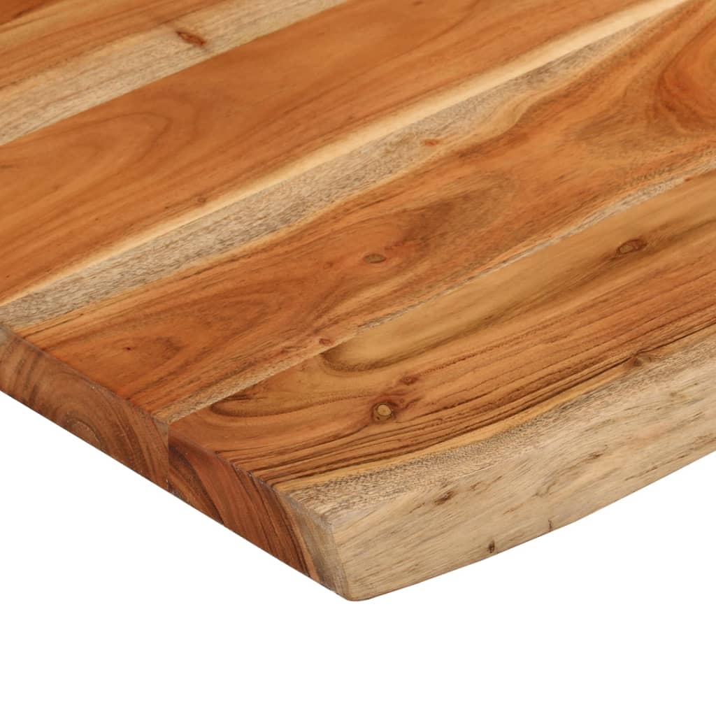 vidaXL Bathroom Countertop 70x60x2.5 cm Rectangular Solid Wood Acacia