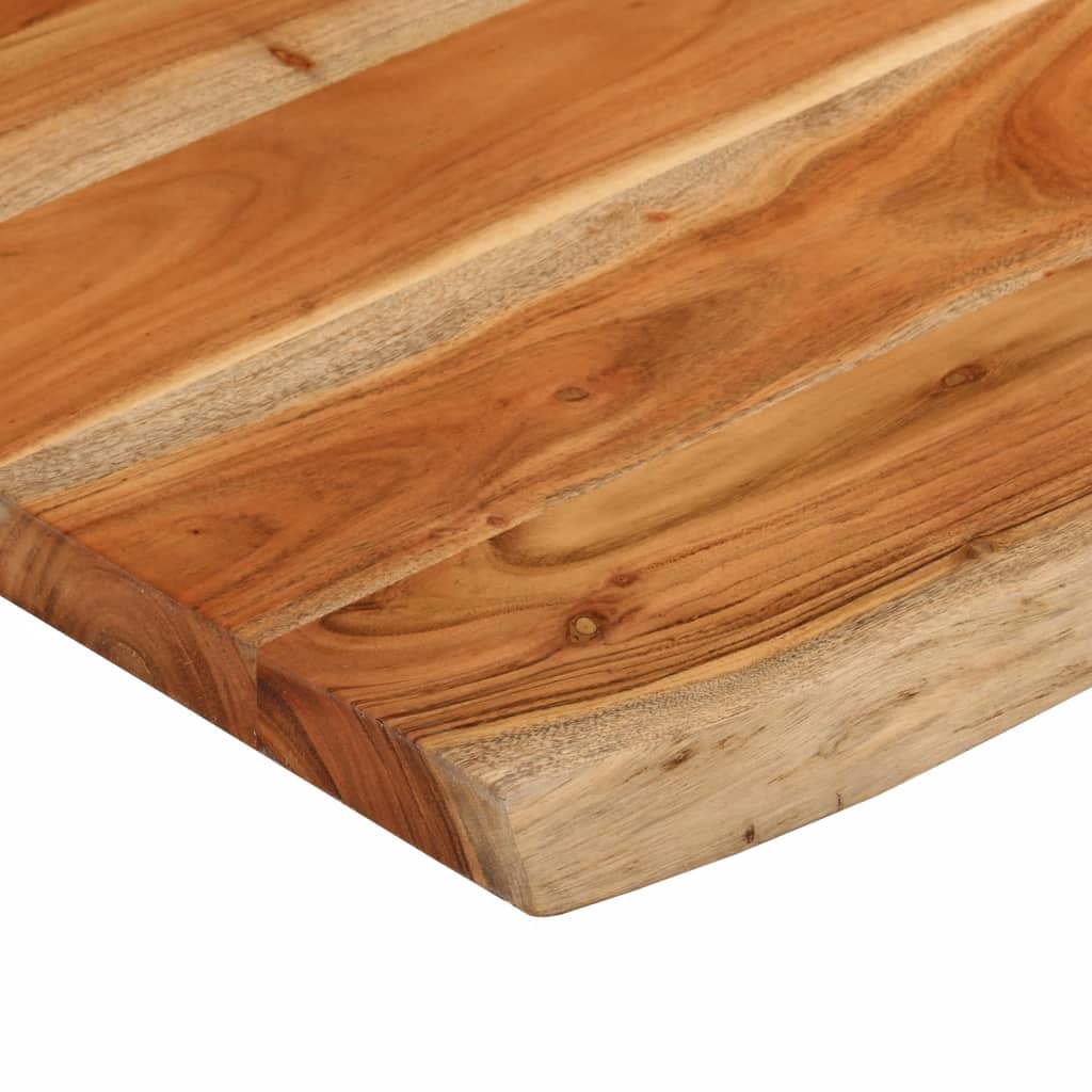 vidaXL Bathroom Countertop 80x60x2.5 cm Rectangular Solid Wood Acacia