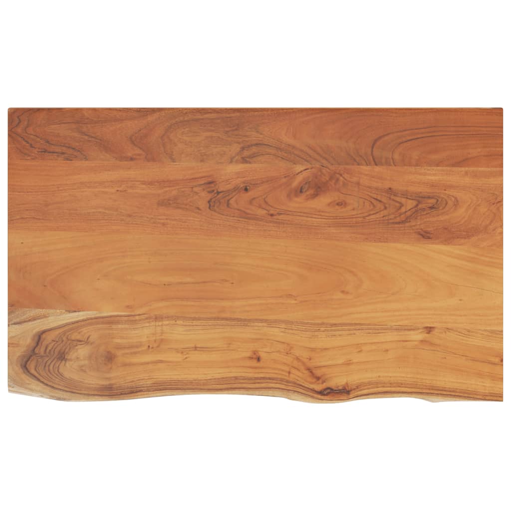 vidaXL Bathroom Countertop 90x60x2.5 cm Rectangular Solid Wood Acacia