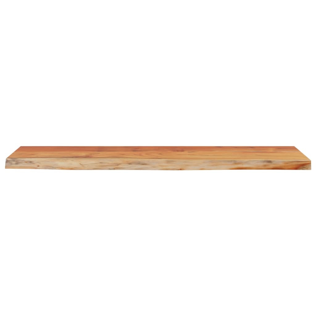 vidaXL Table Top 160x40x3.8 cm Rectangular Solid Wood Acacia Live Edge