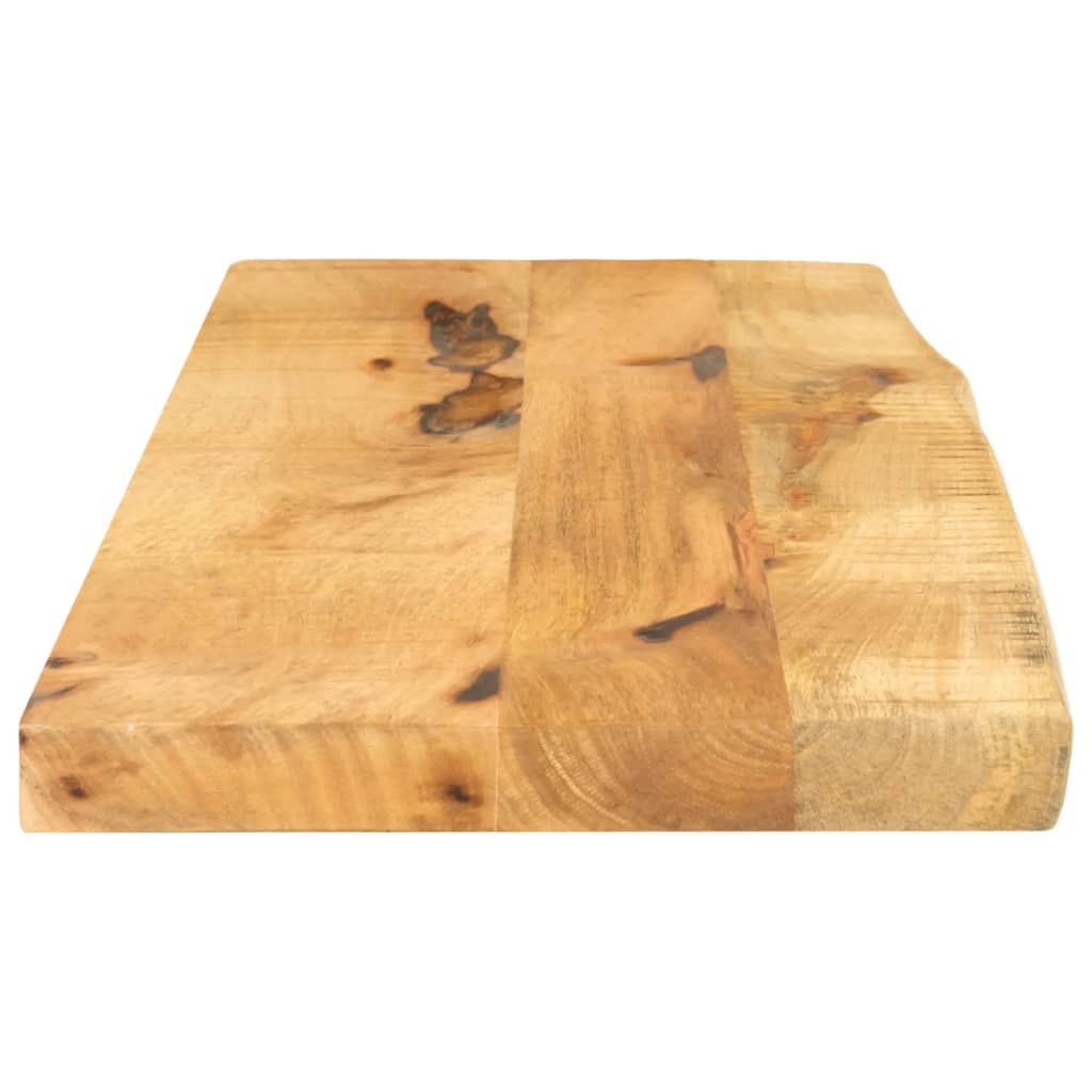 vidaXL Table Top 70x20x3.8 cm Live Edge Solid Wood Rough Mango