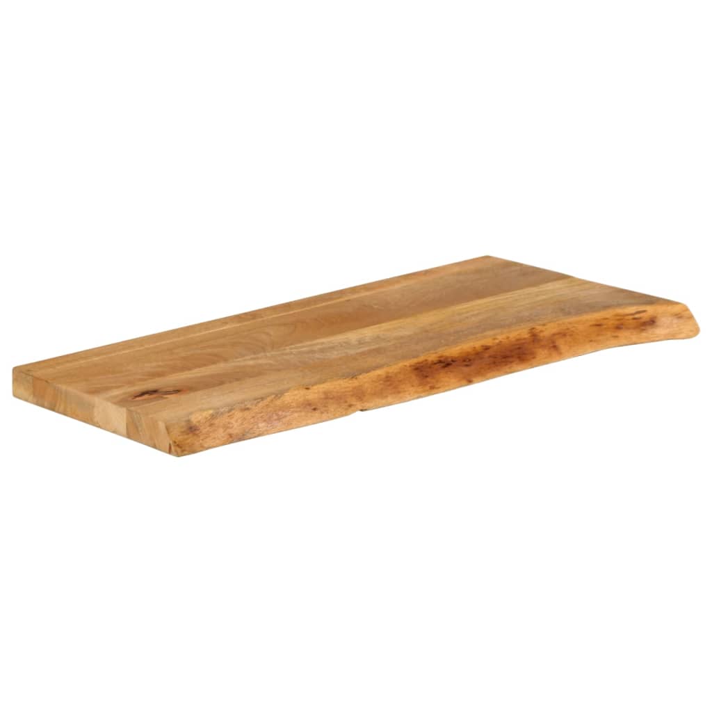 vidaXL Table Top Live Edge 70x20x2.5 cm Solid Wood Mango