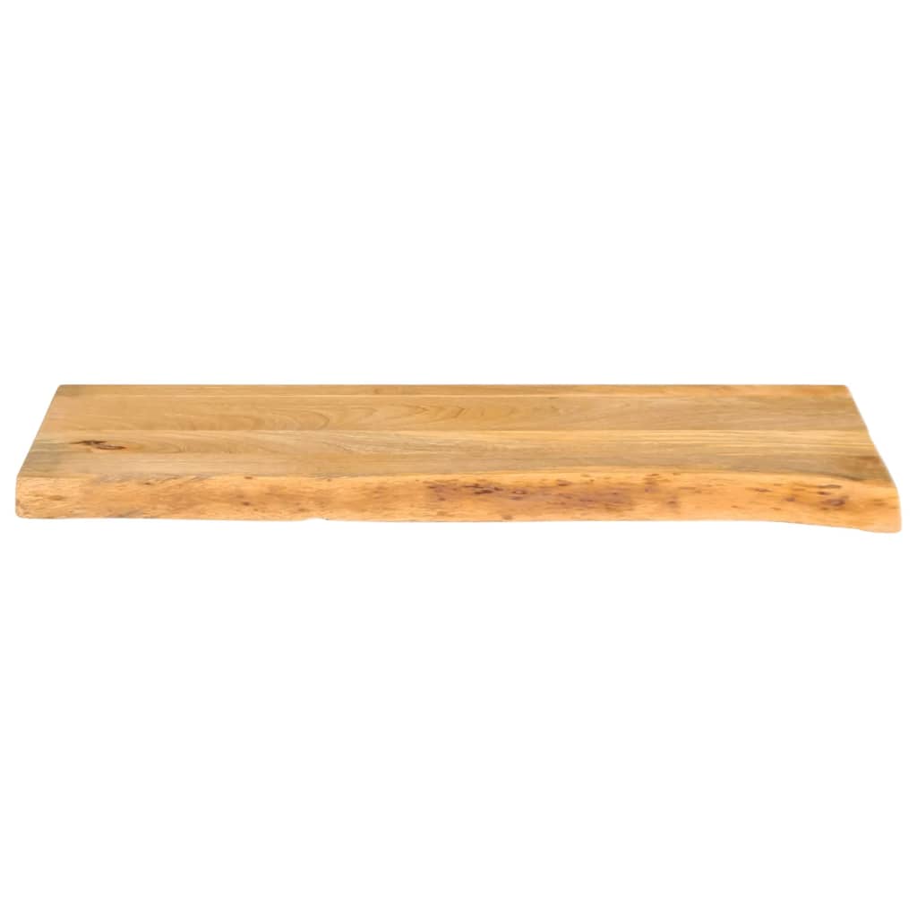 vidaXL Table Top Live Edge 70x20x2.5 cm Solid Wood Mango