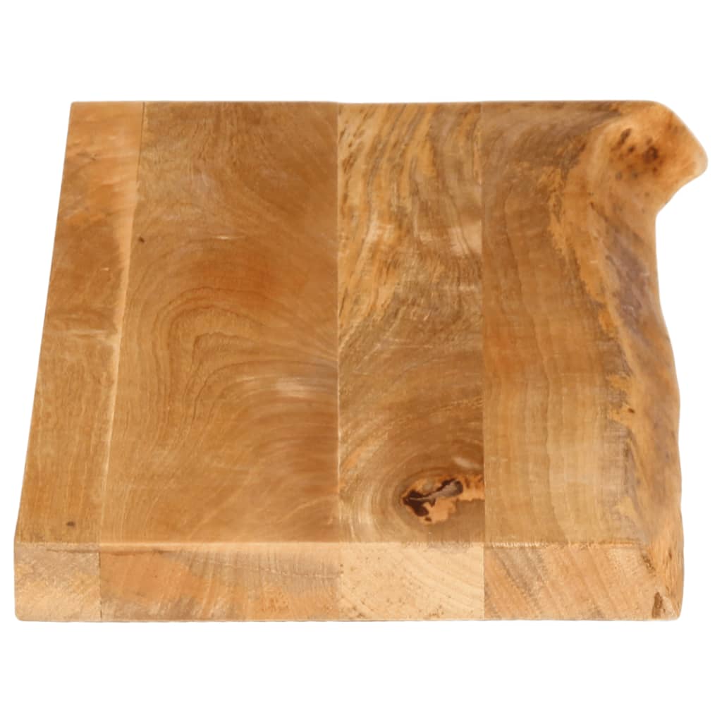 vidaXL Table Top Live Edge 70x20x2.5 cm Solid Wood Mango