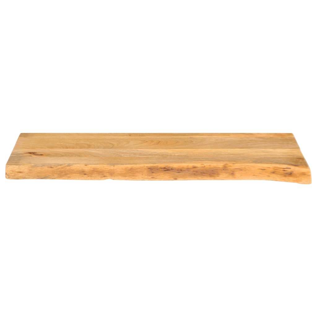 vidaXL Table Top Live Edge 90x20x2.5 cm Solid Wood Mango