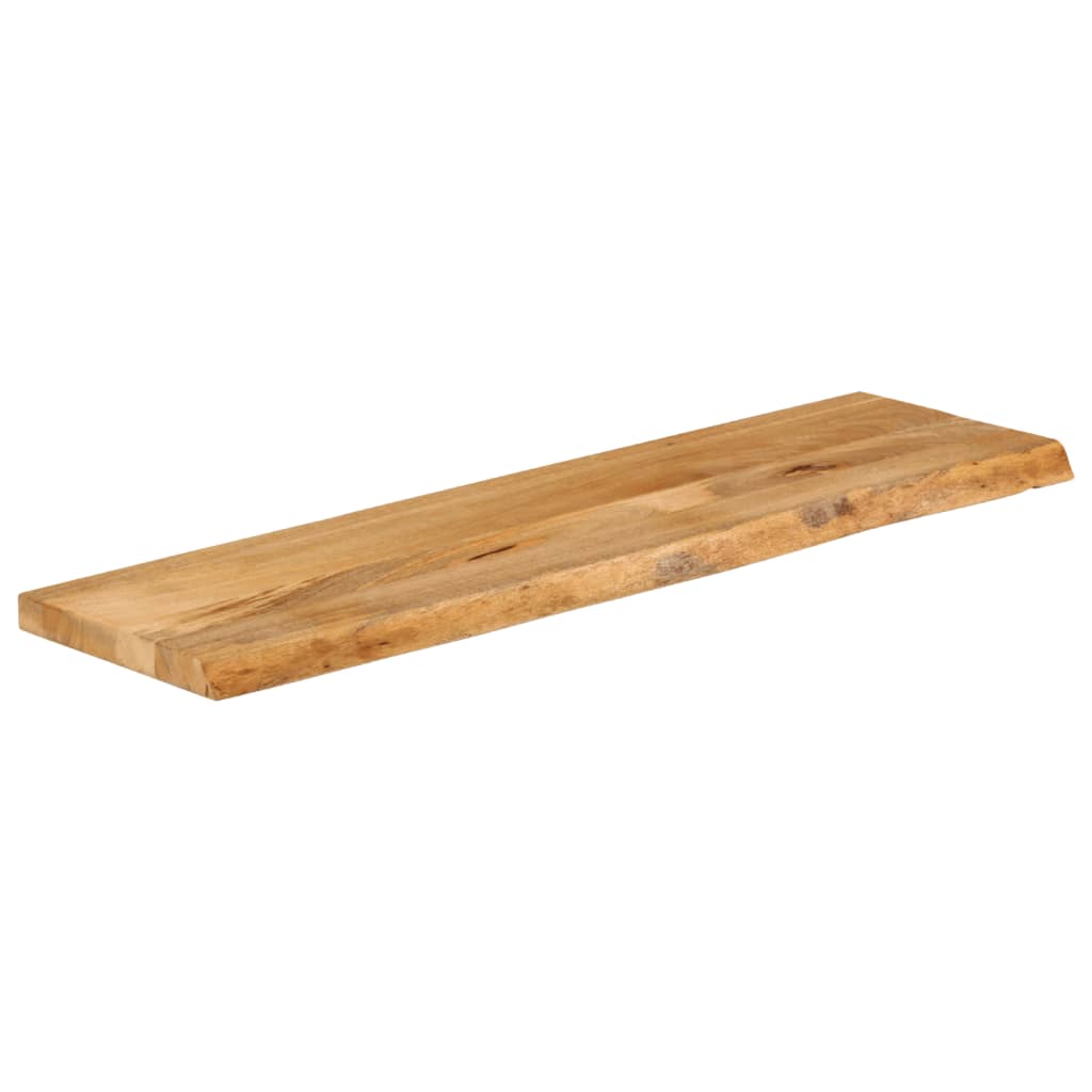 vidaXL Table Top Live Edge 110x20x2.5 cm Solid Wood Mango