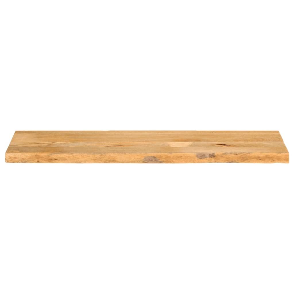 vidaXL Table Top Live Edge 110x20x2.5 cm Solid Wood Mango