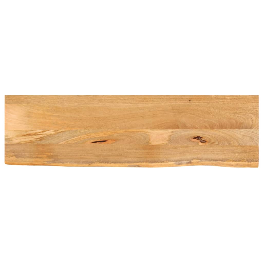 vidaXL Table Top Live Edge 140x20x2.5 cm Solid Wood Mango