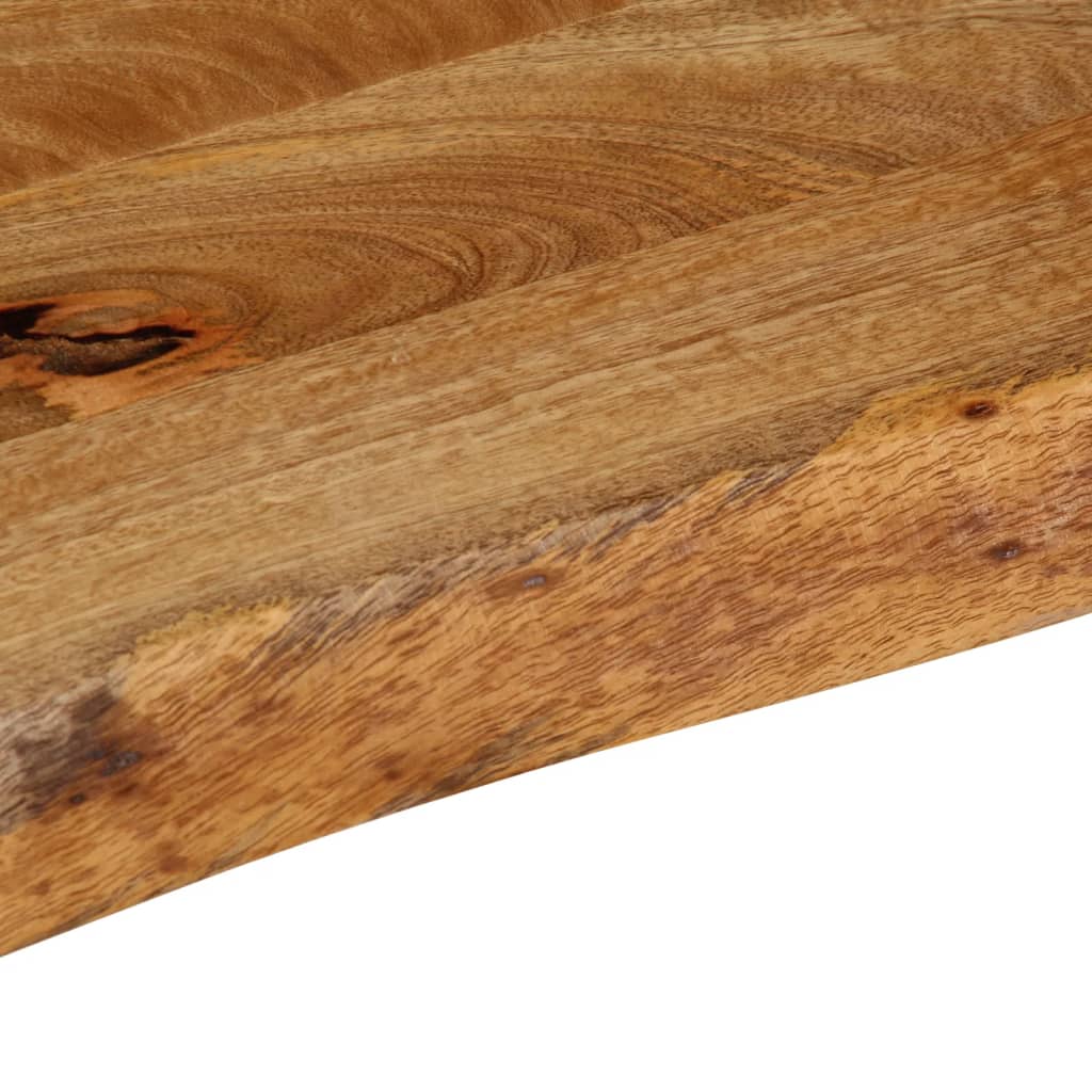 vidaXL Table Top Live Edge 140x20x2.5 cm Solid Wood Mango