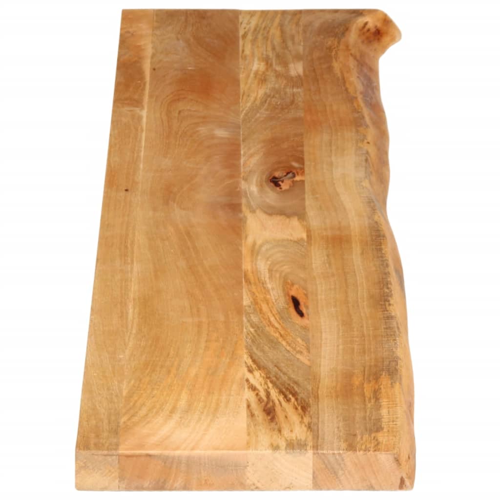 vidaXL Table Top Live Edge 180x20x2.5 cm Solid Wood Mango