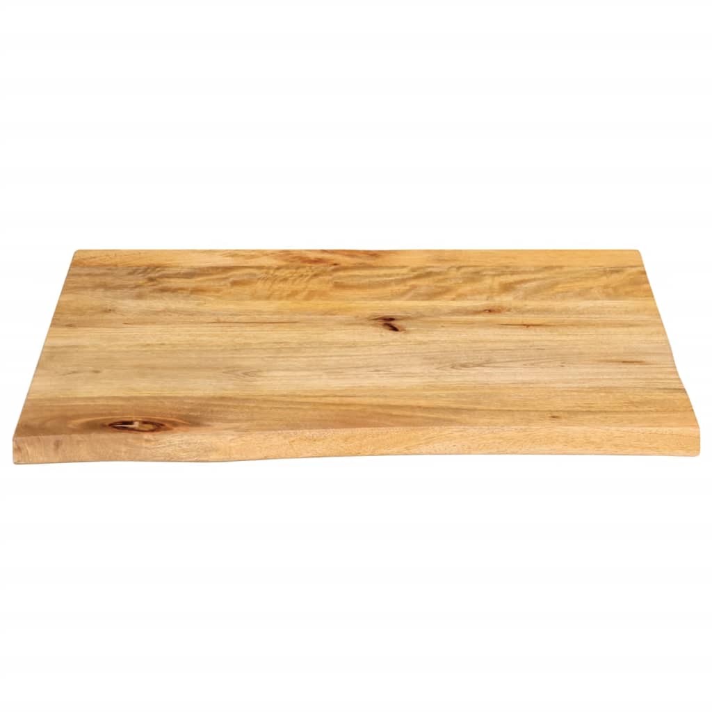 vidaXL Table Top Live Edge 60x60x2.5 cm Solid Wood Mango