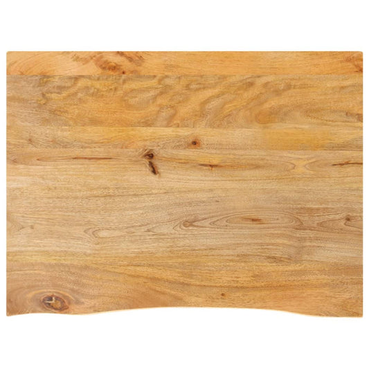 vidaXL Table Top Live Edge 70x60x2.5 cm Solid Wood Mango