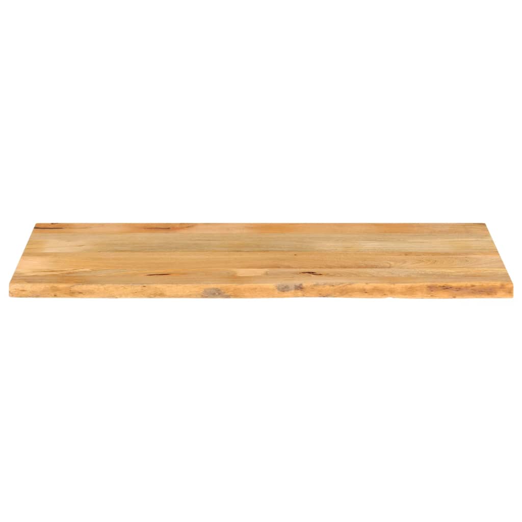 vidaXL Table Top Live Edge 140x60x2.5 cm Solid Wood Mango