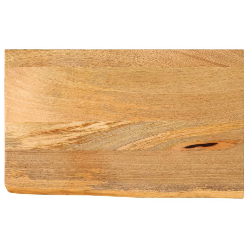 Table Top Live Edge 40x20x3.8 cm Solid Wood Mango
