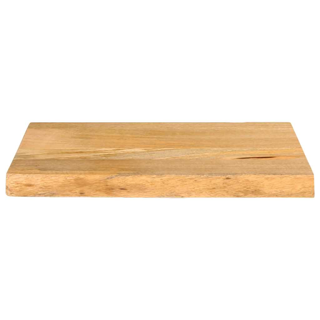 Table Top Live Edge 40x20x3.8 cm Solid Wood Mango