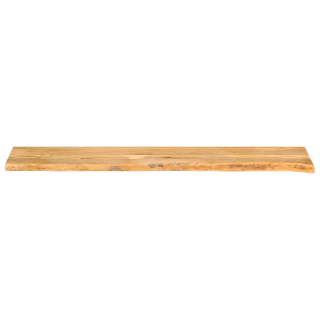 vidaXL Table Top Live Edge 140x30x3.8 cm Solid Wood Mango